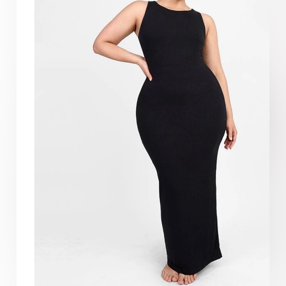 Torrid Body Con Dress Maxi Rib - Picture 1 of 5